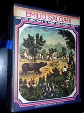 SALGARI – IL PRIMO CICLO DELLA GIUNGLA - ED. MONDADORI ANNOTATA - IN COFANETTO