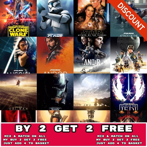 Poster film star wars - star, stampe