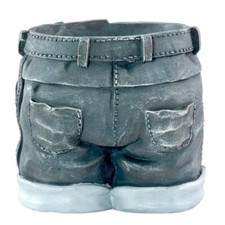Fioriera pantaloncino cemento