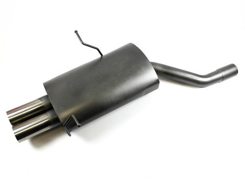 Scarico sportivo 2x76 - , mm