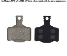 Pastiglie freno semi metallo per Magura MT2 MT4 MT6 MT8 MTS Trail 4 pastiglie 2 paia
