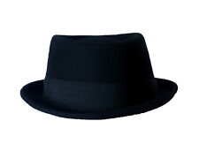 CAPPELLO IN FELTRO 100% LANA, MODELLO PORK PIE. PORK PIE FELT HAT