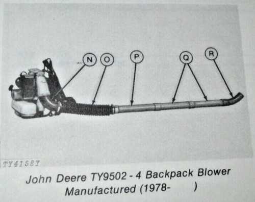 John deere zaino - zaino, soffiatore