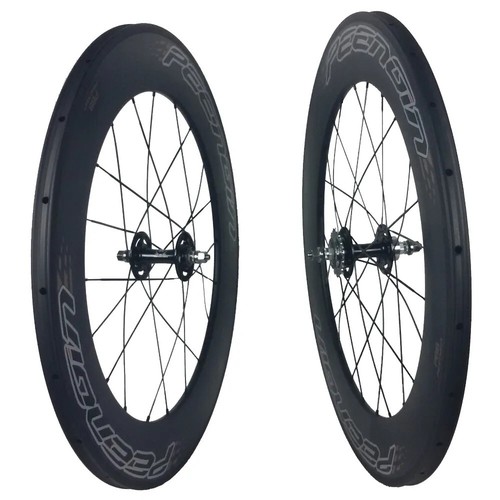 Set ruote bici - pista, carbonio