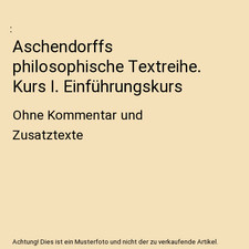 Aschendorffs philosophische