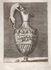 Enea Vico (1523 - 1567) - Vaso con manici a forma di cane, 1543