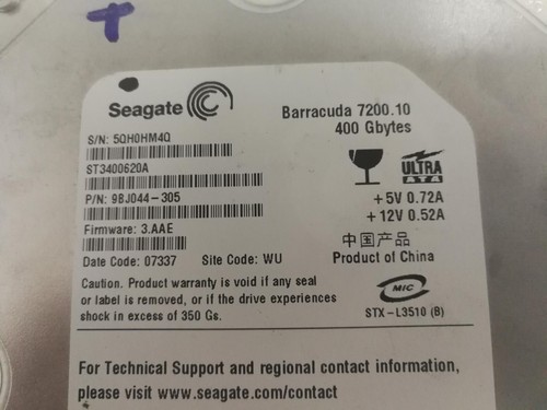 Hard disk ide pata - 400, gb