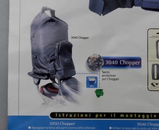 PRL) SACCO BORSA RUNBAG CHOPPER CUSTOM MOTOCICLETTA MOTO x HARLEY GUZZI 30 LT