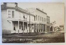 RPPC Burns Oregon Stage Coach