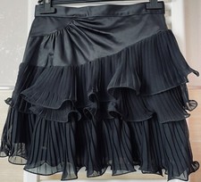 GONNA NERA PLISSÉ A BALZE TG 40