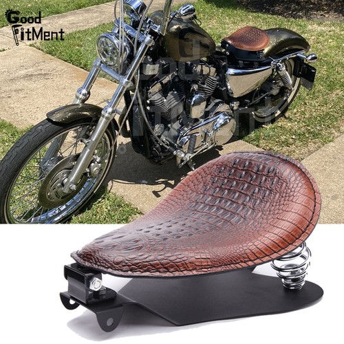 Sedile moto solo - moto, marrone