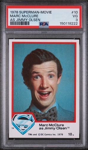 1978 topps superman movie - topps, #10