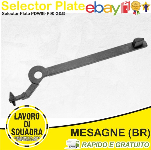 Selector plate for - plate,