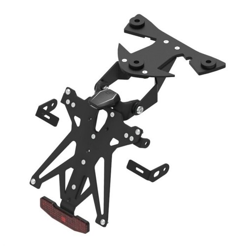 Kit portatarga moto regolabile - kit,