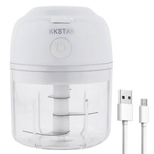 Mini tritatutto elettrico 250 ml pressa frutta verdura cipolla taglia alimenti USB