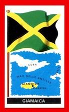 BANDIERE DEL MONDO -Fol.bo 1967- Figurina-Sticker n. 125 - GIAMAICA -New