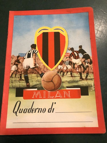 Milan quaderno scuola - , a