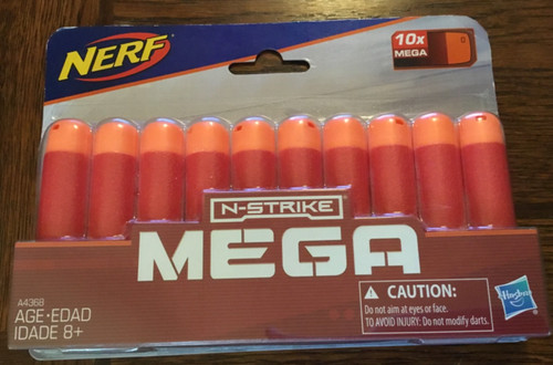 Nerf strike mega - n-strike, darts