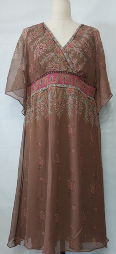 Abito seta adrianna papell - abito, di