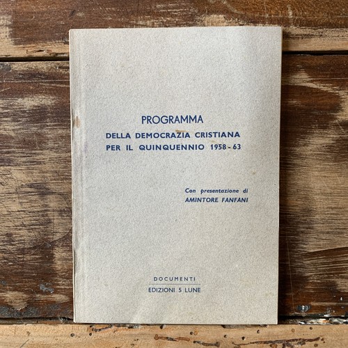Programma della democrazia - della,
