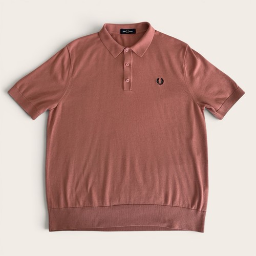 Maglione fred perry rosa collo - maglione,