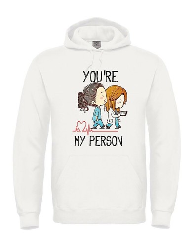 Felpa you are person grey - you, grey's