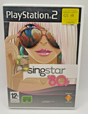 Singstar 80s PS2 Sony Playstation 2 PAL ITA gioco usato italiano COMPLETO