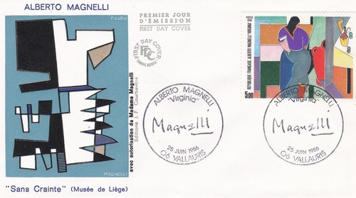 France 1986 fdc alberto - fdc,