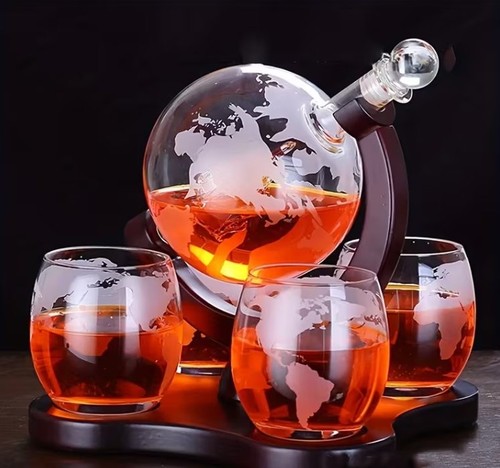 Set decanter whisky bourbon - set,