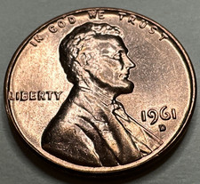 Penny commemorativo 1961 D