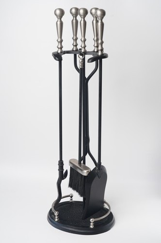 Set attrezzi per camino - attrezzi, 5