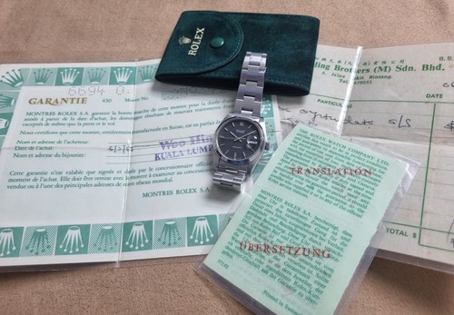 Rolex oysterdate precision - oysterdate,