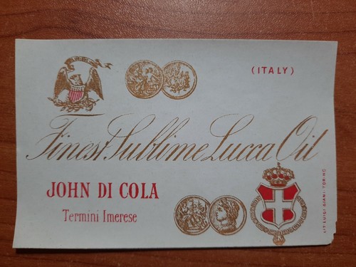 Etichetta olio finest - olio,