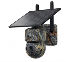 Telecamera per controllo Fauna Selvatica HD-Pannello Solare Integrato con SIM 4G