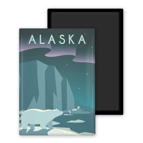 Alaska magnet frigo - alaska, 78