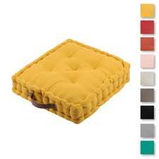 Cuscino da pavimento Duo 45x45x10 cm con manico Y356