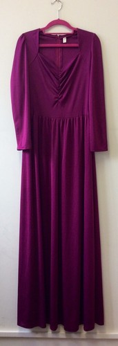 Maxi abito anni viola - maxi, 70