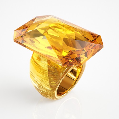 Anello cocktail swarovski - anello,