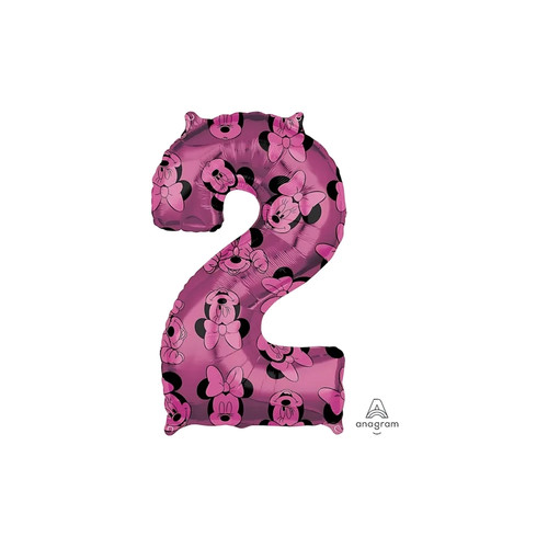 Palloncino numero rosa - numero,