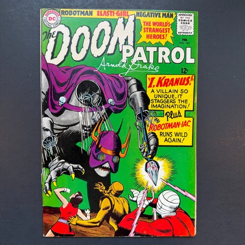 Doom patrol 101 - firmato, arnold