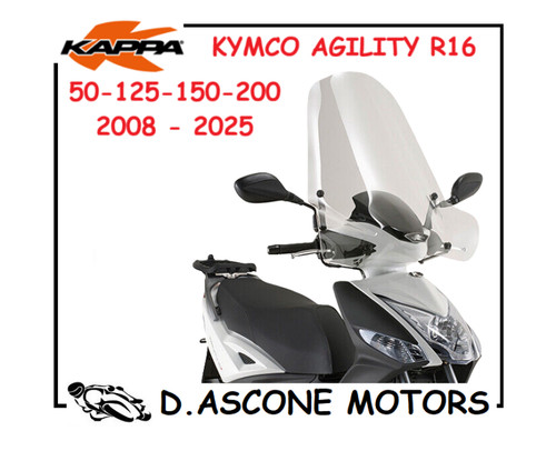 Parabrezza kymco agility r16 - parabrezza,