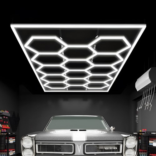 14x lampada led esagonale tubi - esagonale,