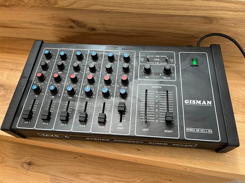 Mixer analogico gisman mxr - mixer, mxr-6