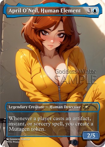 Mtg tmnt april o neil - mtg,