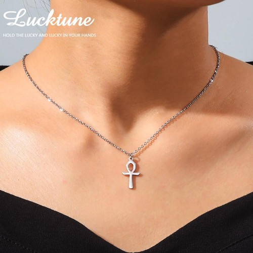 Collana croce lucktune ankh - collana,