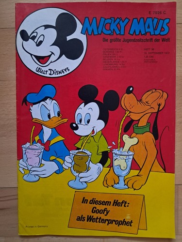 Topolino del 9 1972 - topolino, n.38
