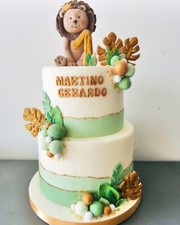 Torta scenografica tema leone