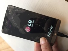 LG G3 D855 Smartphone FAULTY SPARES Per Ricambi Rotto Broken Glass