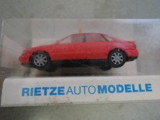 Rietze 30651 Audi A4 Taxi rosso con targhetta taxi arancione in confezione originale (3KK)