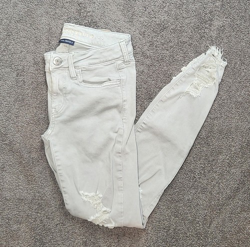 Jeans grigio chiaro destroy - chiaro,
